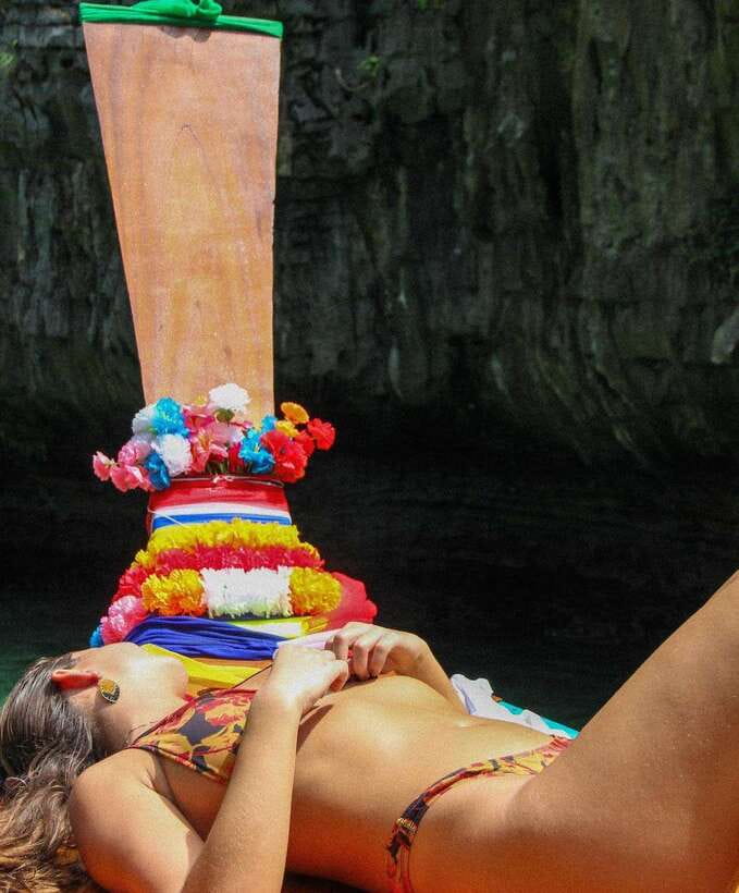 From Phi Phi Island :Half-day Tour by Longtail Boat - Monkey Beach and its wild residents