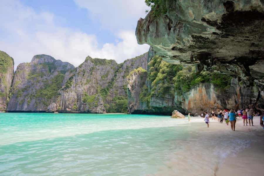 From Phi Phi Island: Maya Bay Sunset & Plankton by Speedboat - Pileh Lagoon and Viking Cave
