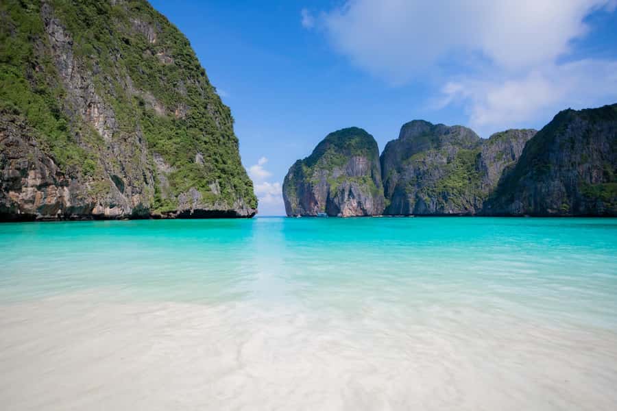 From Phi Phi Island: Maya Bay Sunset & Plankton by Speedboat - Monkey Beach: macaques, tides, and a quick first stop
