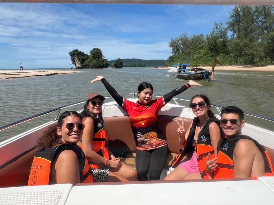 From Phi Phi : One Day Trip by speedboat with Lunch - Viking Cave and the route to Maya Bay