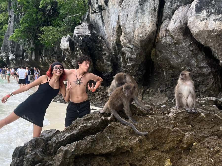 From Phi Phi : One Day Trip by speedboat with Lunch - Nui Bay, a quieter final cove