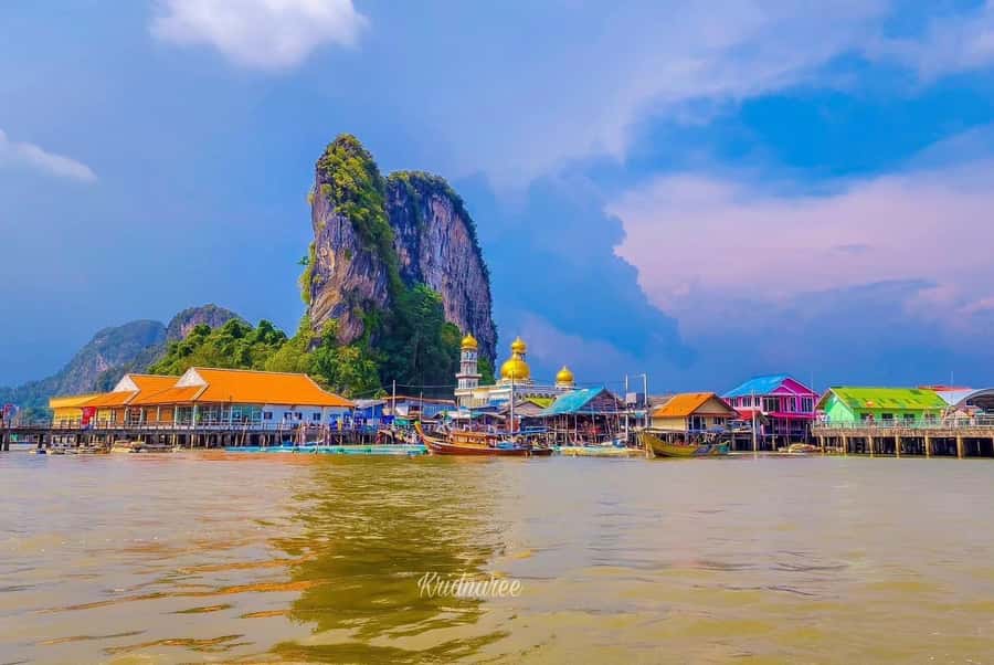 From Phuket: Phang Nga Bay 6-Islands canoeing by Speed boat - Koh Panyi: lunch in a floating village