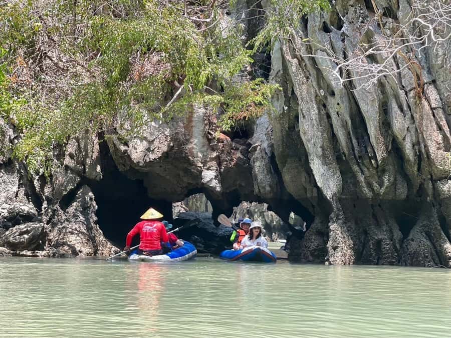 From Phuket: Phang Nga Bay 6-Islands canoeing by Speed boat - Khao Ping Kan and James Bond Island
