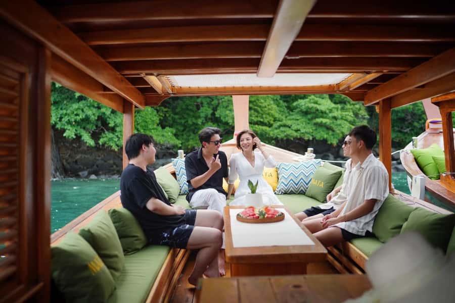 From Phuket : Private Luxury Long Boat to Khai Islands - Why a private long-tail boat changes the day