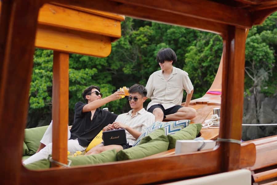 From Phuket : Private Luxury Long Boat to Khai Islands - Food, drinks, and the cost of a private day