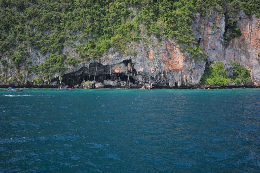 From Phuket: Snorkeling Ferry Cruise to Phi Phi Islands - Maya Bay comes first, but only from the water