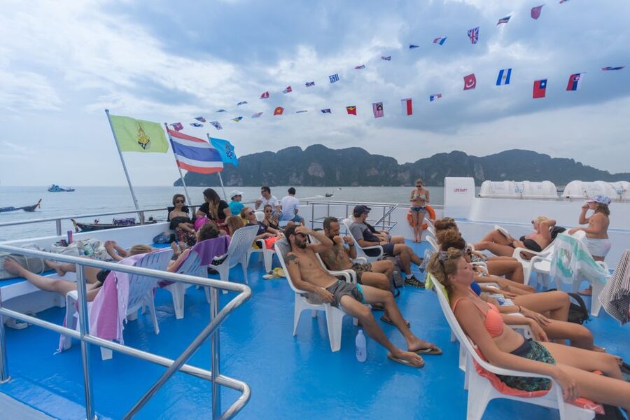 From Phuket: Snorkeling Ferry Cruise to Phi Phi Islands - The return ferry makes this a full-day commitment