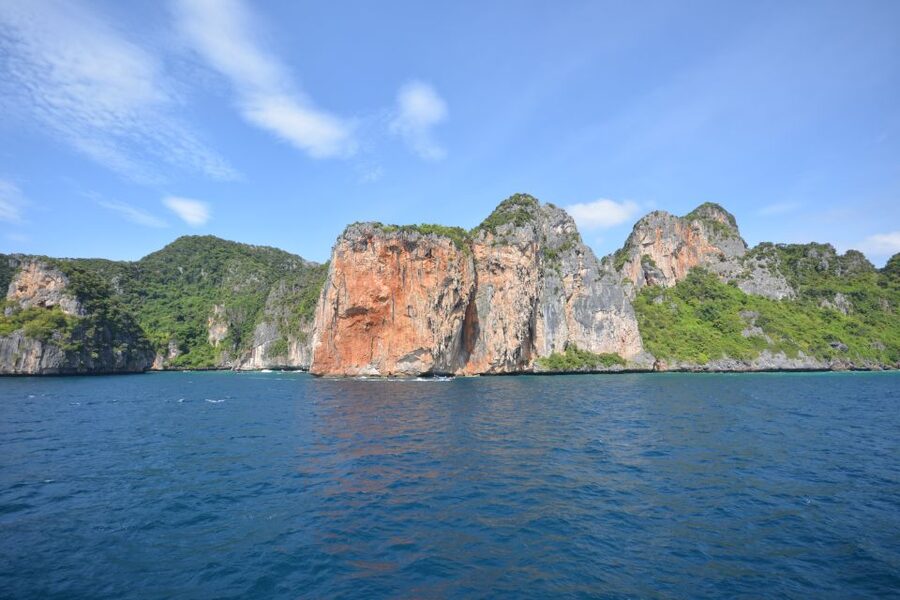From Phuket: Snorkeling Ferry Cruise to Phi Phi Islands - Pileh Cove shows Phi Phi Leh at its best