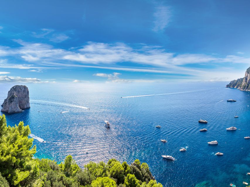 From Pompeii: Capri Island Boat Cruise and Self-Guided Tour - The 55-Minute Ferry Ride to Capri