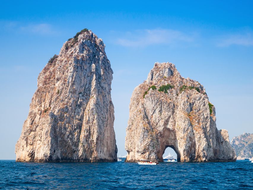 From Pompeii: Capri Island Boat Cruise and Self-Guided Tour - The One-Hour Boat Cruise Around Capri