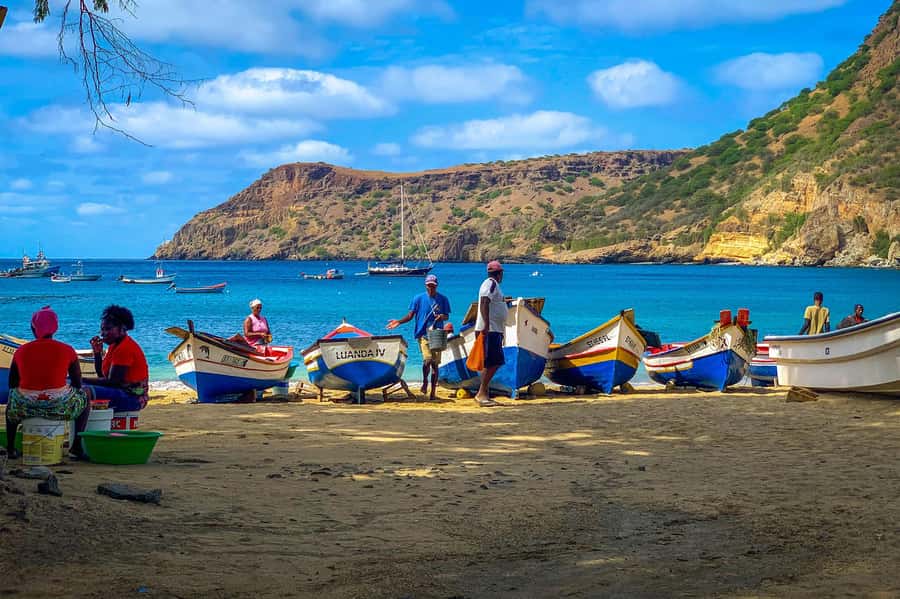 From Port of Praia: Island Tour for Cruise Ship passengers - São Domingos brings music into the morning