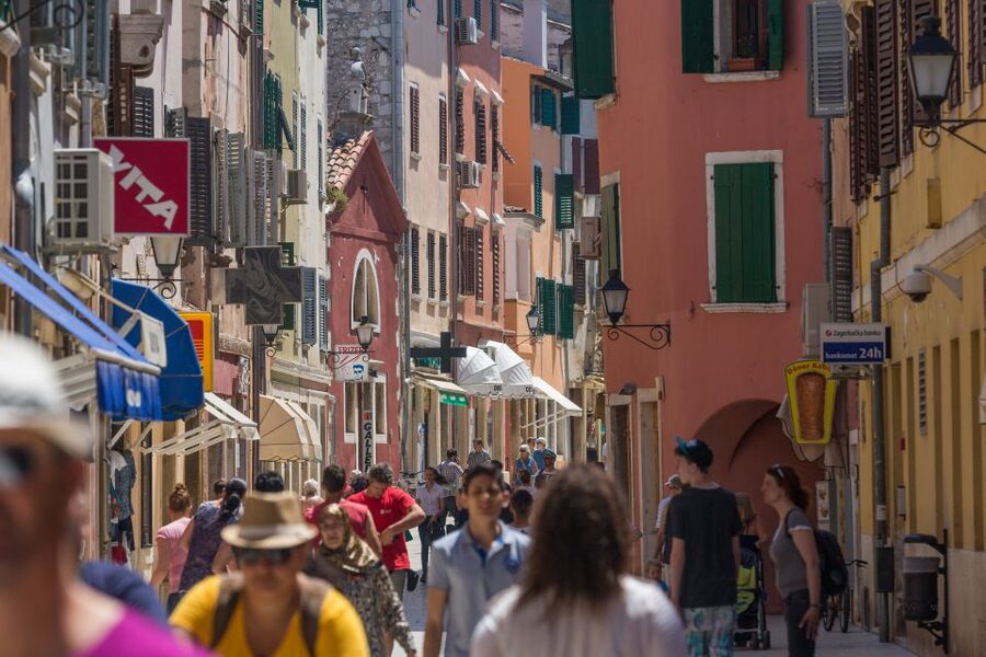 From Pula: Day Cruise to Rovinj, Lim Fjord, and Red Island - Red Island for swimming and sun