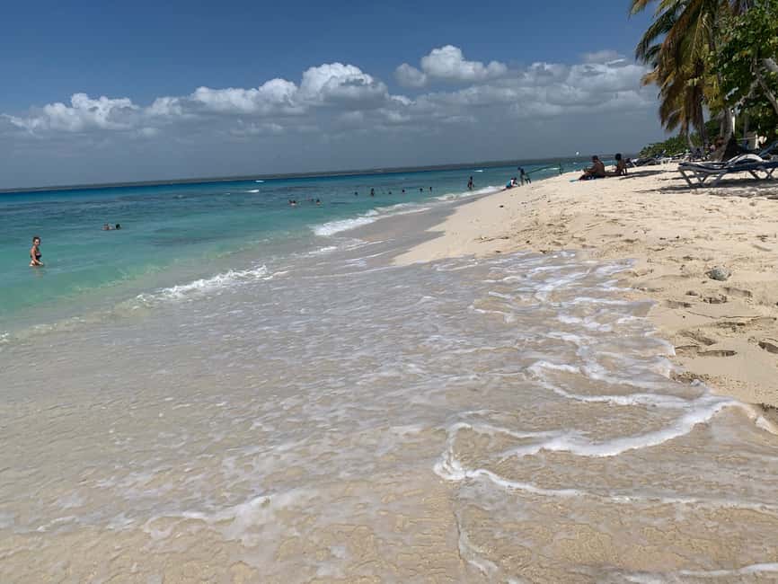 From Punta Cana: Catalina Island Swim, Sail & Snorkel - Catalina Island gives you a full Caribbean day