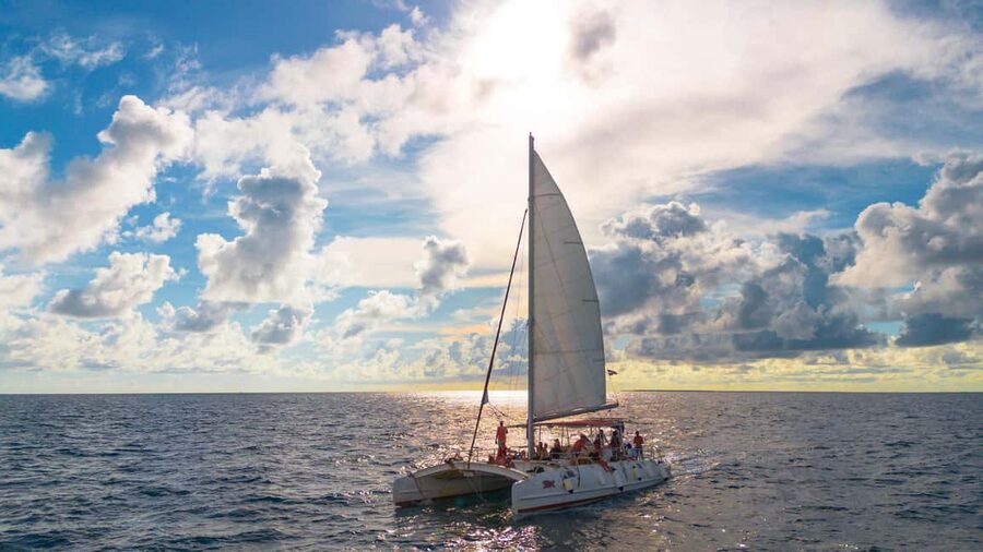 From Punta Cana: Catalina Island Swim, Sail & Snorkel - The morning begins with hotel pickup from Punta Cana