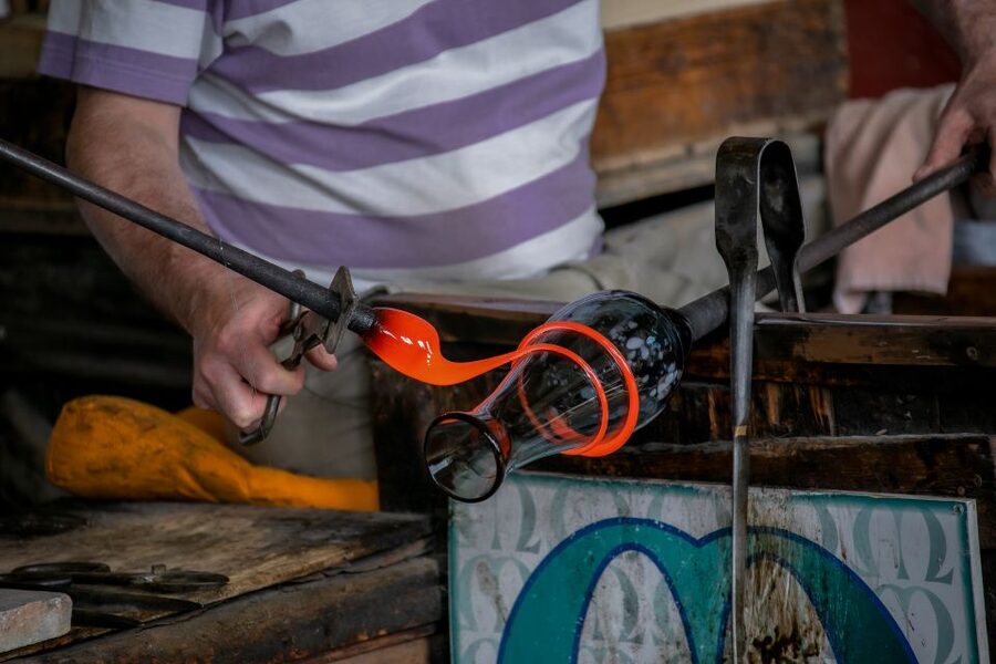 From Punta Sabbioni: Murano and Burano Islands Boat Tour - Murano: glassmaking first, island walk second