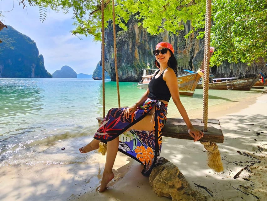 From Railay: Island Hopping Tour by Private Longtail Boat - Meeting at Railay and handling the boat