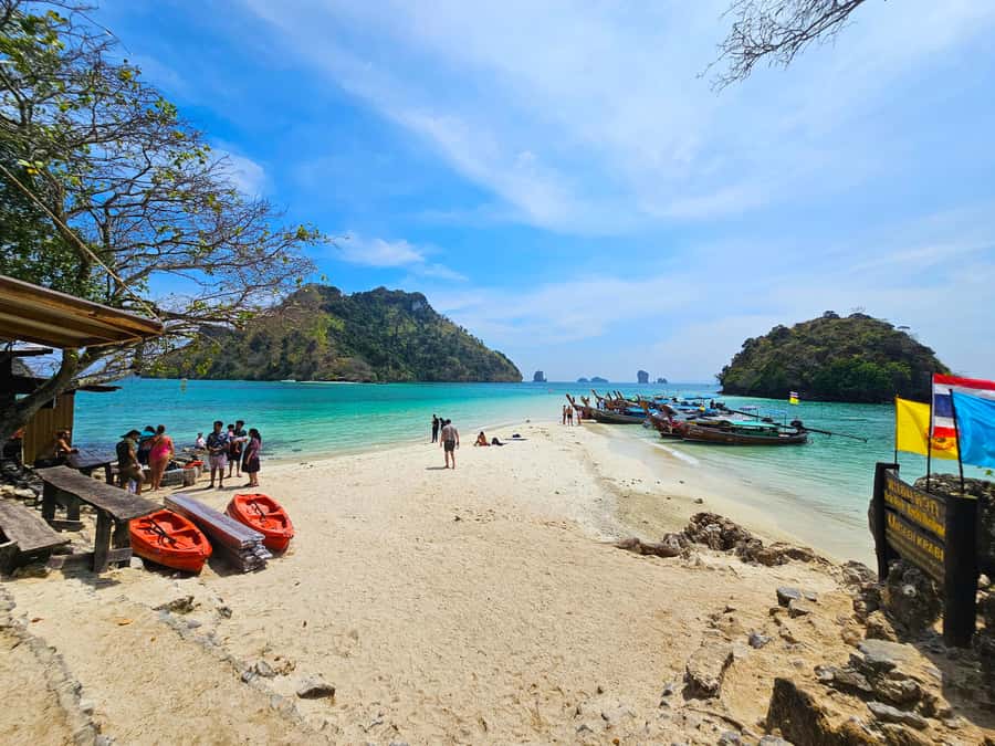 From Railay: Island Hopping Tour by Private Longtail Boat - Hong Island and the 360-degree viewpoint