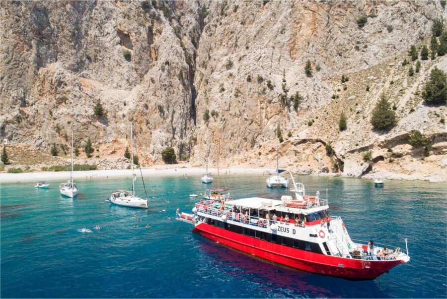 From Rhodes: Cruise to Symi Island and Saint George's Bay - The two-hour cruise from Rhodes to St George’s Bay