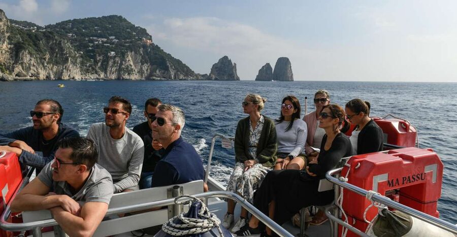 From Rome: Capri and Anacapri Guided Tour and Island Cruise - Piazzetta di Capri and the Gardens of Augustus
