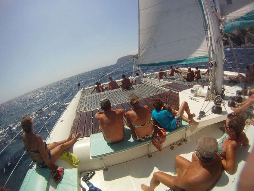 From Roses: Sailing Catamaran Cruise to Medes Islands - Sailing out of Roses across the Bay