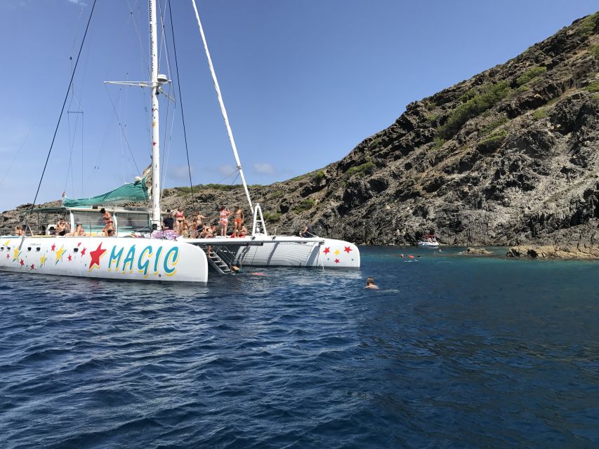 From Roses: Sailing Catamaran Cruise to Medes Islands - The swimming stop and snorkeling reality