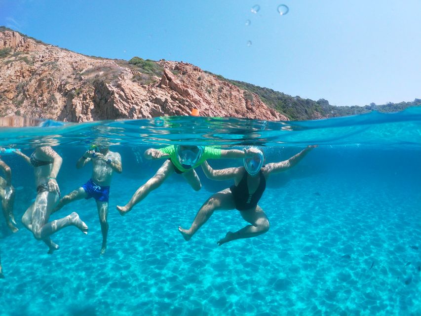 From Sagone: Sightseeing Cruise of Corsica Island - The red granite of the Calanques of Piana
