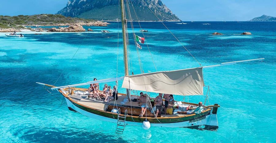 From San Paolo: Tavolara and Molara Island Cruise with Lunch - Spiaggia del Dottore and the first swim