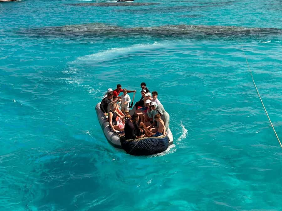 From Sharm El-Sheikh: Ras Mohamed & white island Boat Trip - The boat ride from Sharm El-Sheikh