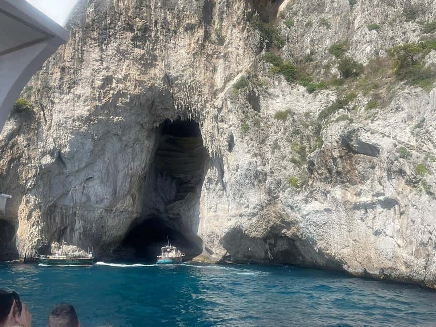 From Sorrento: Capri Boat Tour with Free Time on the Island - Swimming from the boat