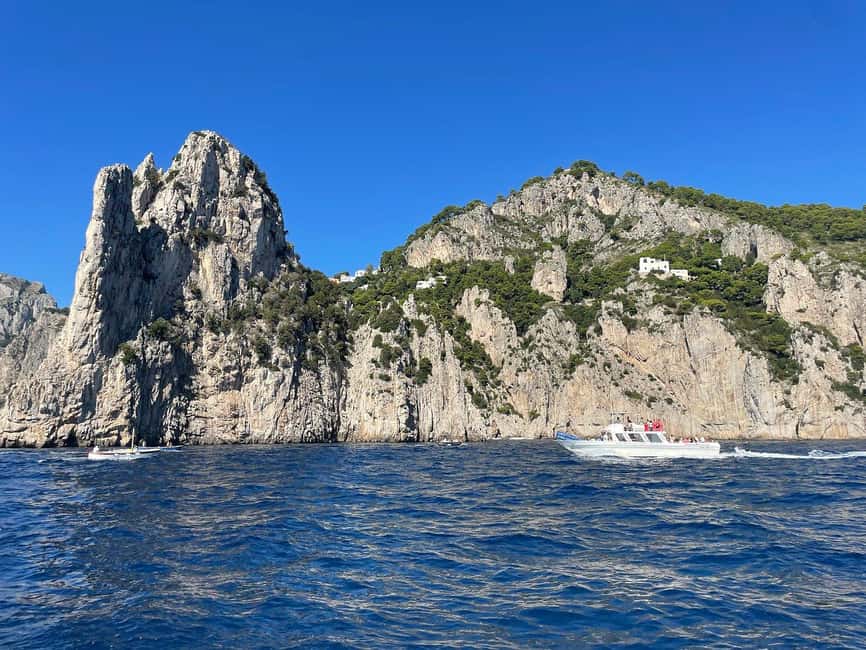 From Sorrento: Capri Boat Tour with Free Time on the Island - The crossing from Sorrento to Capri