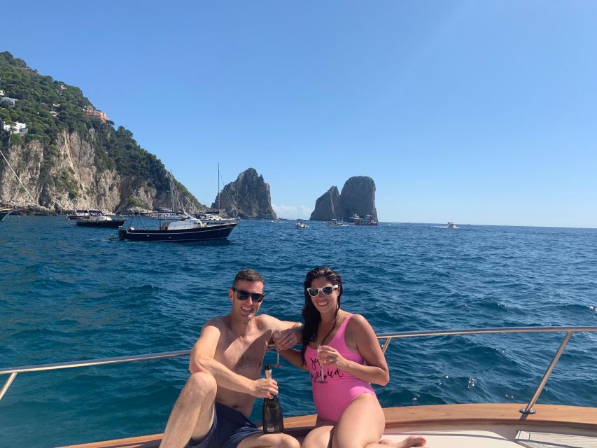 From Sorrento: Capri Island Day Trip with Boat Cruise - Four hours to explore Capri