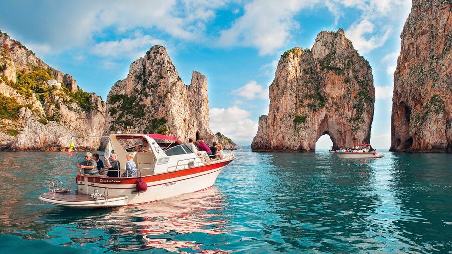 From Sorrento: Capri Island Small Group Boat Excursion - Capri’s eastern cliffs and Roman connections
