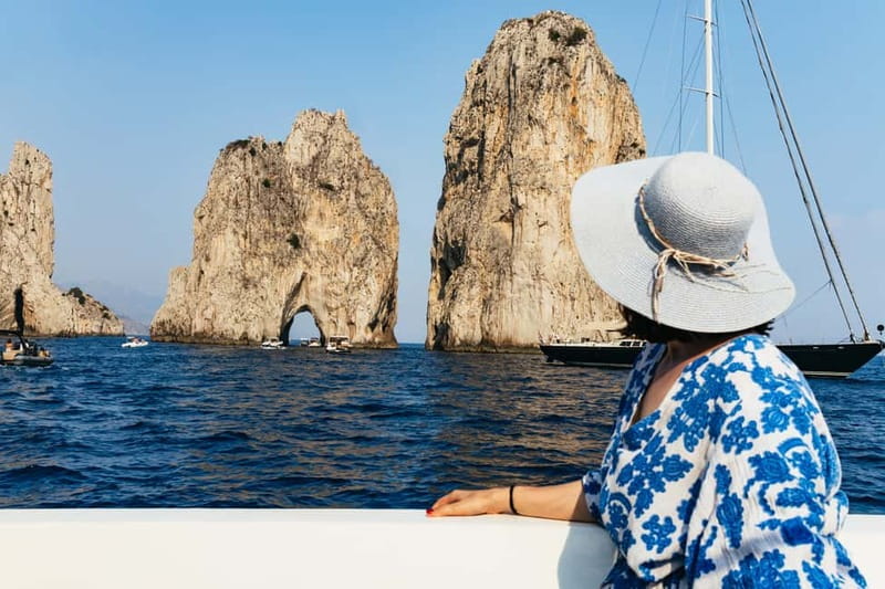 From Sorrento/Nerano: Capri Island Cruise with Guide Onboard - What the €77 price really covers