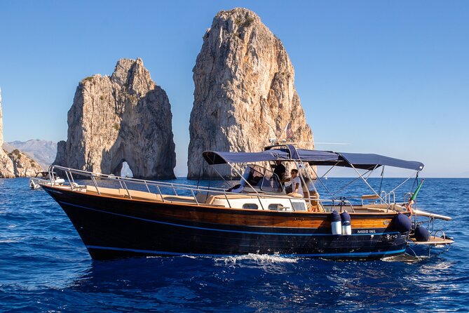 From Sorrento or Positano: Capri Island Private Boat VIP Tour - The Blue Grotto: famous, optional, and time-sensitive