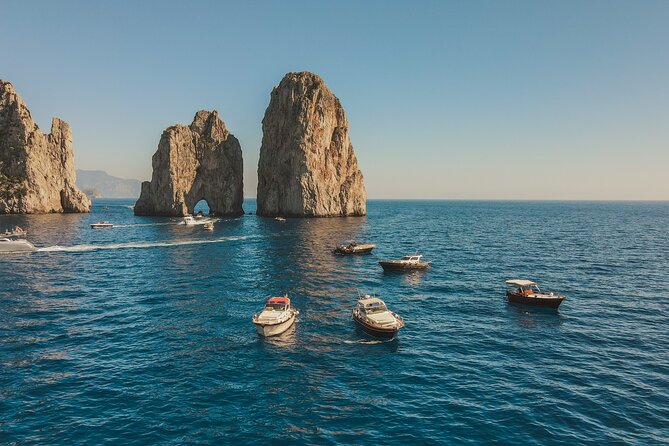 From Sorrento or Positano: Capri Island Private Boat VIP Tour - Marina Grande and the Roman villa