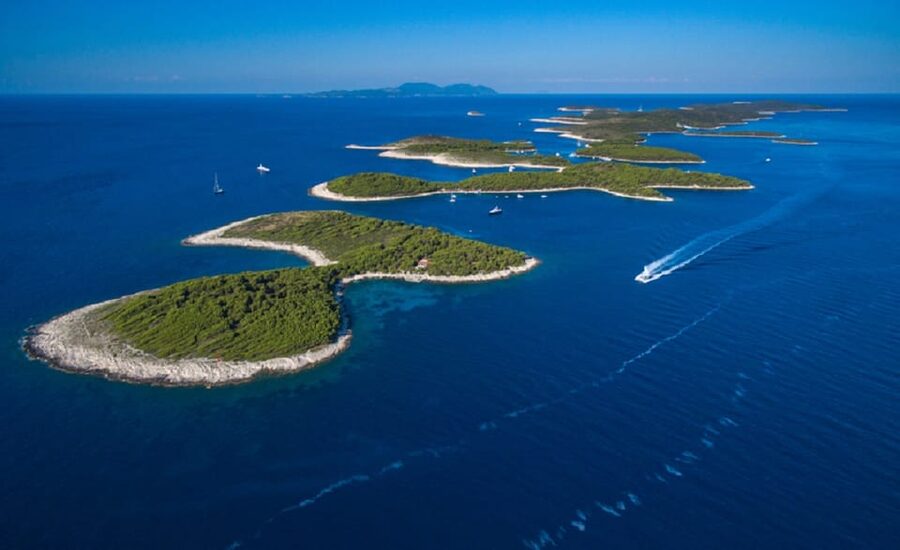From Split: Blue Cave & 5 Islands Amazing Speedboat Tour - The Blue Cave on Biševo