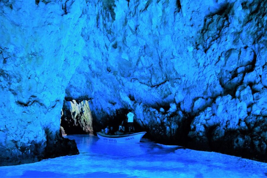 From Split: Blue Cave and 5 islands-Day Tour - The Blue Cave on Biševo: a short but memorable opening