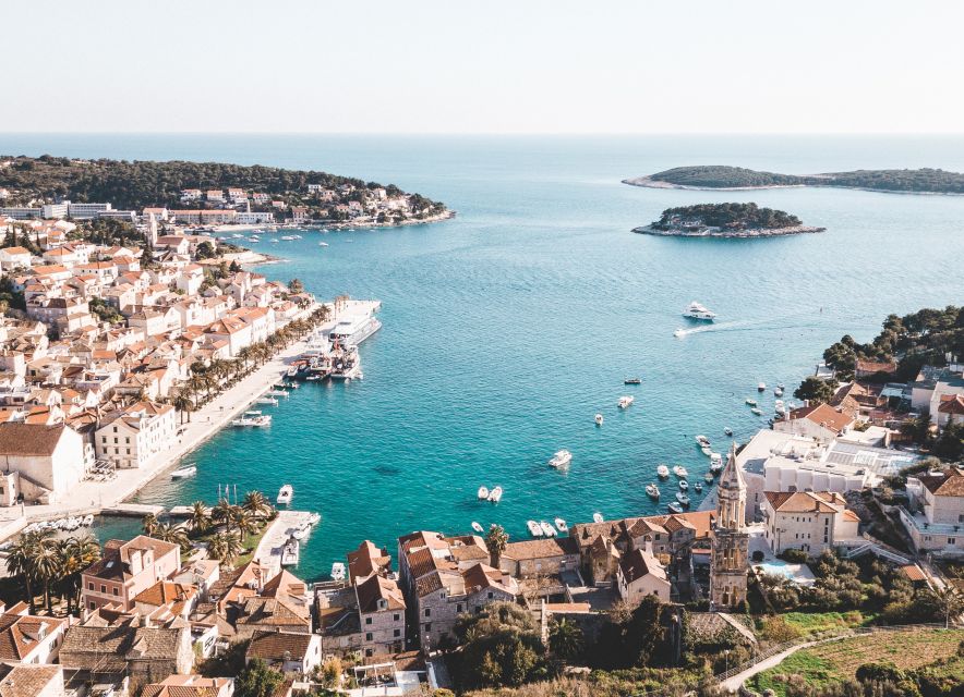 From Split: Blue Cave & Coastal Highlights Private Boat Tour - Mamma Mia scenery and small coastal stops