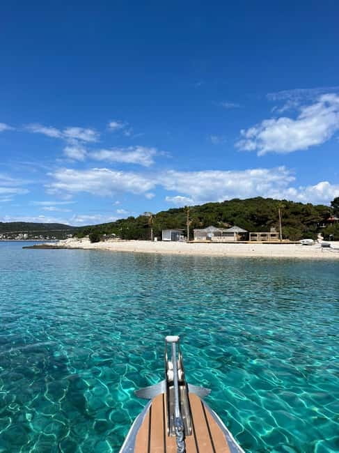 From Split: Blue Cave, Hvar & Mamma Mia, 5 island tour - The speedboat ride from Split