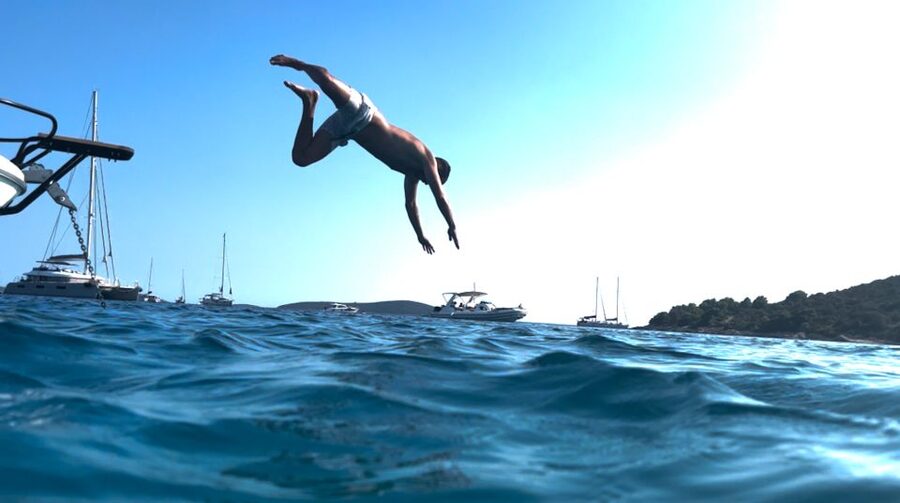 From Split: Blue Lagoon & 2 Islands half-day Private - Trogir viewed from the water