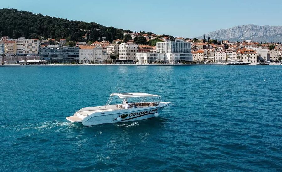 From Split: Blue Lagoon and 3 Island Boat Tour - Duga Bay on Čiovo for the Final Swim