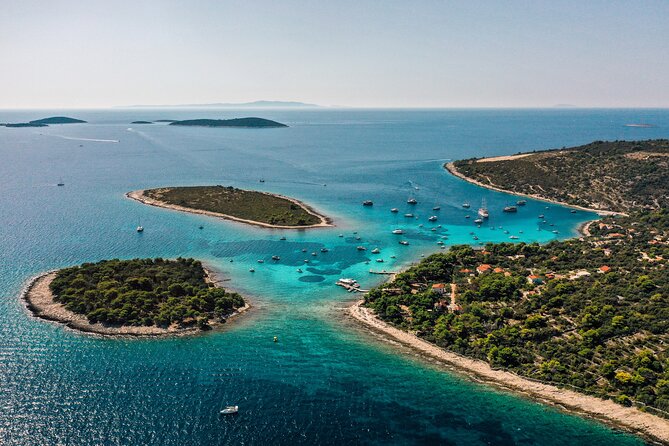 From Split: Blue Lagoon and 3 Islands Speedboat Tour - Stop one: Čiovo and Beach Bar Borkko