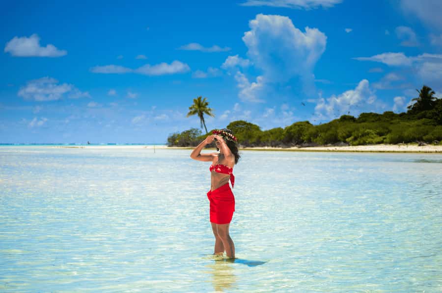 From Tahiti: Tetiaroa Island Tour by Sailing Catamaran - Lunch with Tahitian flavors