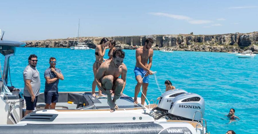 From Trapani: Egadi Islands Day Tour by Boat - Cala Azzurra and Cala Rossa: Favignana’s clearest water