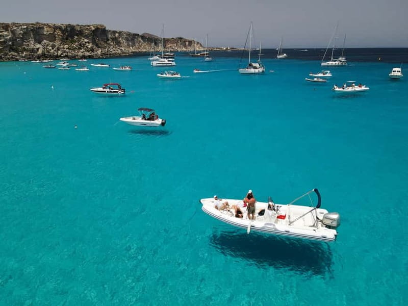 From Trapani: Egadi Islands Favignana & Levanzo Cruise - Favignana village gives you a proper land break