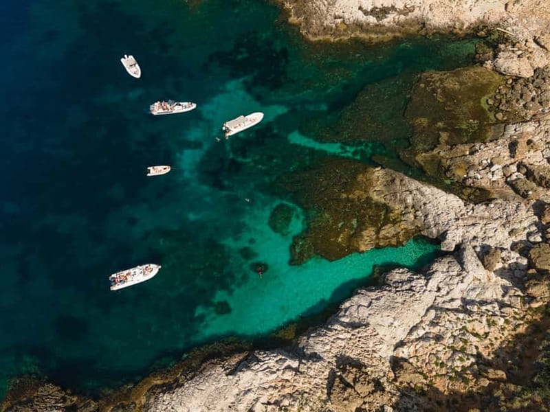 From Trapani: Egadi Islands Favignana & Levanzo Cruise - Cala Minnola closes the cruise with an aperitif