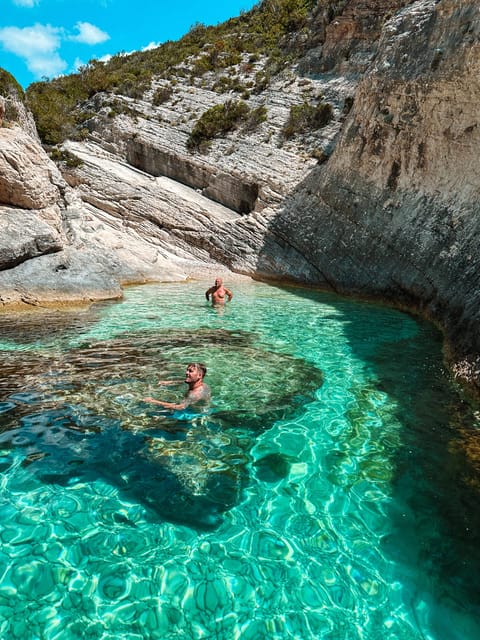 From Vis : Island-Hopping Cruise with beach and Cave Stops - A private speedboat from Vis to Biševo
