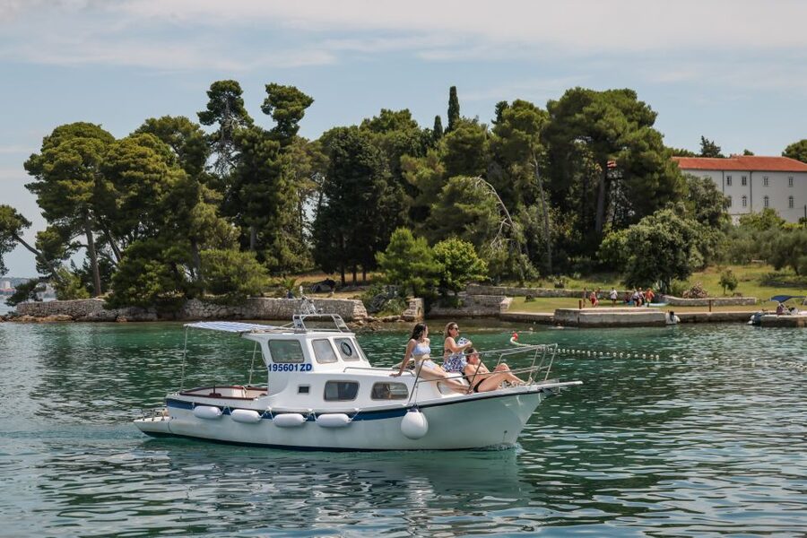 From Zadar: Private Boat Tour to Croatian Islands - Preko: beach time, village walks, and a marina