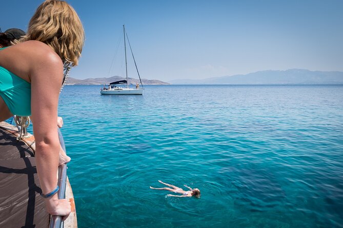 Full Day Boat Cruise to 3 Islands with optional pickup - Pickup from Kos and the timing details