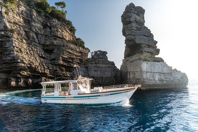 Full Day Capri Island Cruise from Praiano, Positano or Amalfi - White Grotto and Villa Malaparte from the water